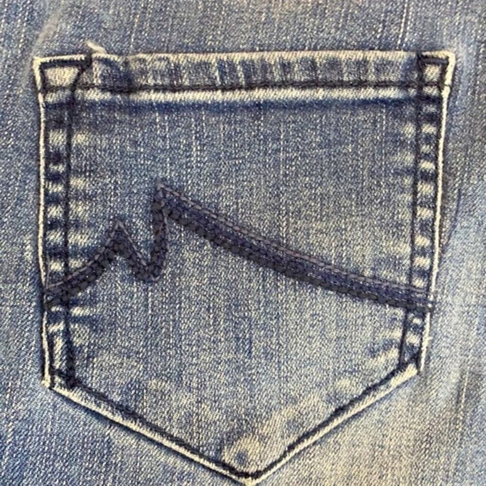 Max Studio Jeans Womens Size 6 Medium Wash Mid Rise Skinny Ankle Jeans - Picture 11 of 15